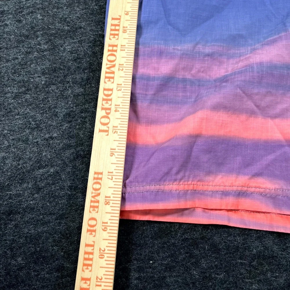 American Eagle Outfitters Board Shorts Men Small Multi Sunset Gradient Colorways